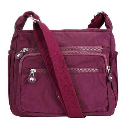 Various Models Nylon Shoulder Bag Women Large Capacity Waterproof Wear-Resistant Commuting Leisure Outdoor Messenger Bag Handbag