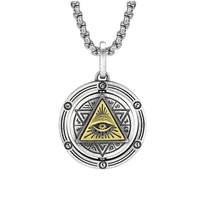 Ancient Egyptian Eye of Horus Necklace Evil Eye Pendant