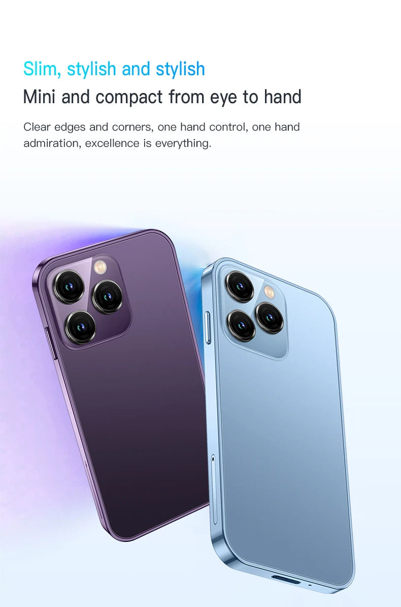 SOYES XS16/XS15 Mini Android Smartphone 3G/4G Network 2GB RAM 16GB ROM 3" Display 5MP Camera Dual SIM With Play Store WhatsAPP - AMULET RING STORE