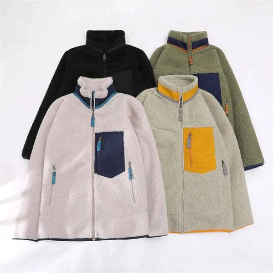 Winter Man Down jackets Sweater Lamb Fleece submachine jackets Men Outdoor Windproof Coldproof Warm Comfortable Outerwear Top