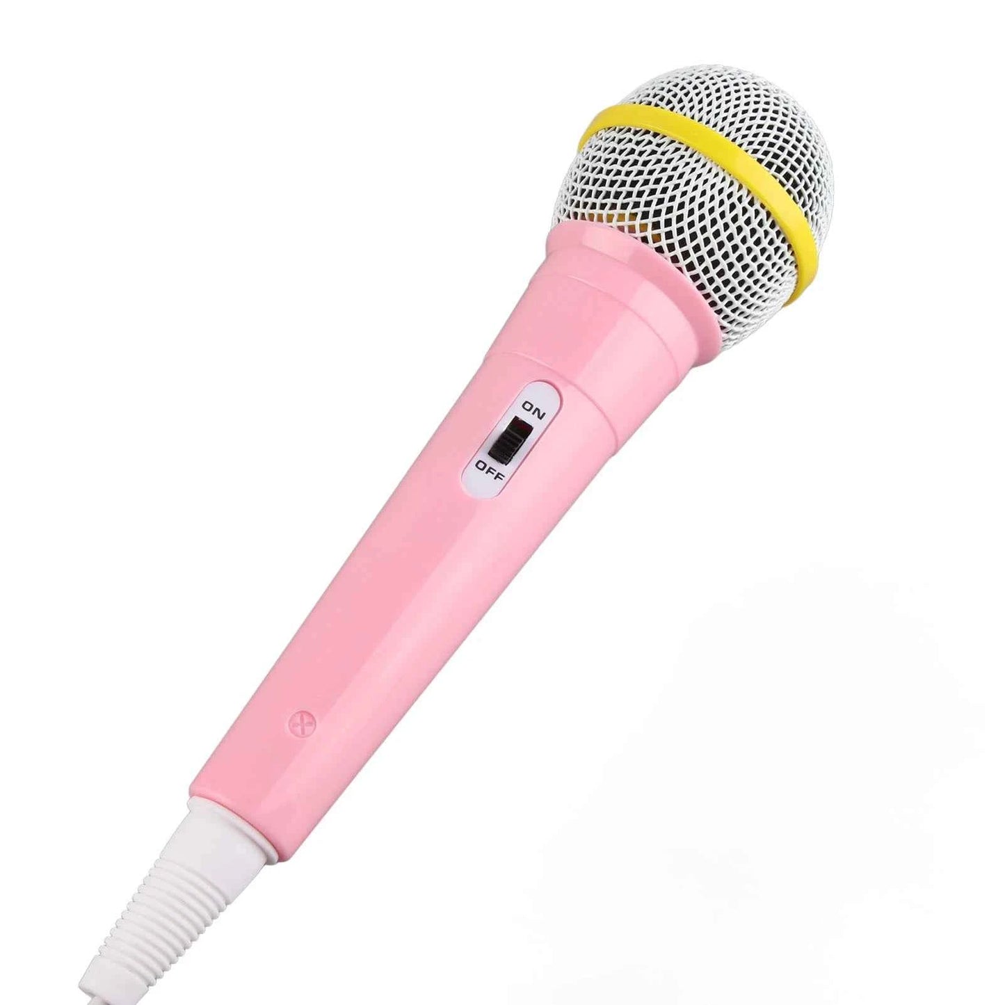 Child Singing Mic 3.5mm Plug Educational Low Distortion Clear Sound Kids Wired Microphone for Karaoke for Musical Instrument