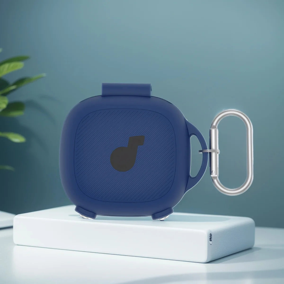 Silicone Case Cover Shockproof Soft Protective Cover Logo Visible Design Full Body Protective Case for Anker SoundCore Sport X20 - AMULET RING STORE