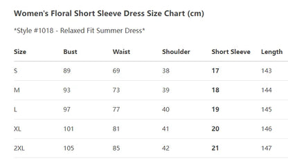 Women's Floral Print Summer Dress - 2025 New Boho A-Line Swing Dress with Short Sleeves, High Waist Flowy Maxi Dress for Beach & - AMULET RING STORE