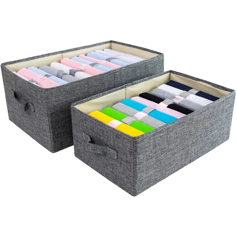 Large Foldable Storage Box Organizing Box For Closet Storage Clothing Storage Box Folding Storage Box For Home Office Storage - AMULET RING STORE