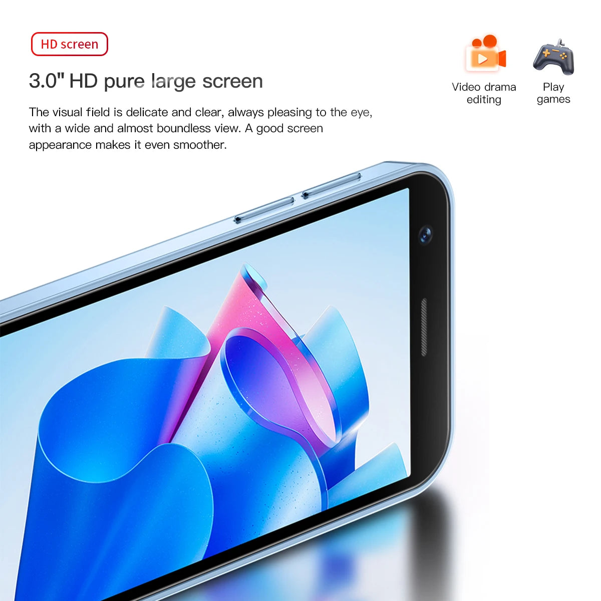 SOYES XS16/XS15 Mini Android Smartphone 3G/4G Network 2GB RAM 16GB ROM 3" Display 5MP Camera Dual SIM With Play Store WhatsAPP - AMULET RING STORE