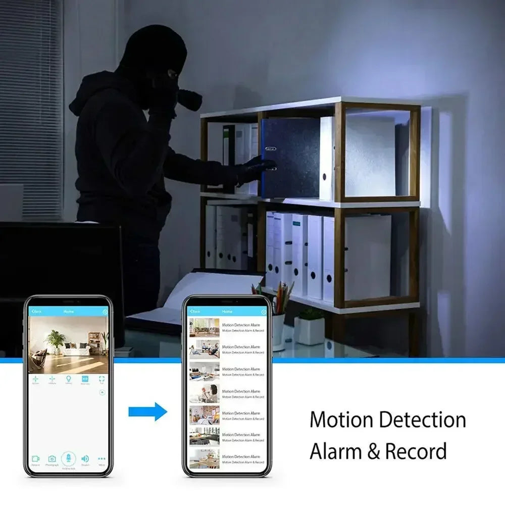 1080P Wireless Wifi Camera Mini Small Night Vision Video Recorder Smart Home Motion Security Detection Surveillance IP Spy Cam - AMULET RING STORE