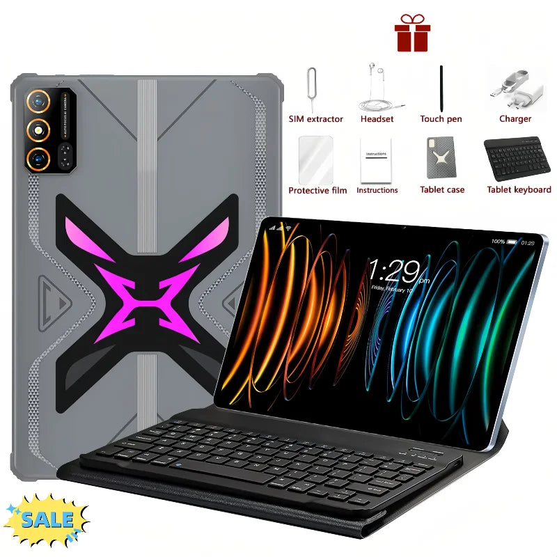 New Pad 17 Pro Tablet 22GB+2TB Tablet  Android 15 PC Original Snapdragon 8 Gen3 Global Version 5G Dual SIM WiFi GPS Tablet PC