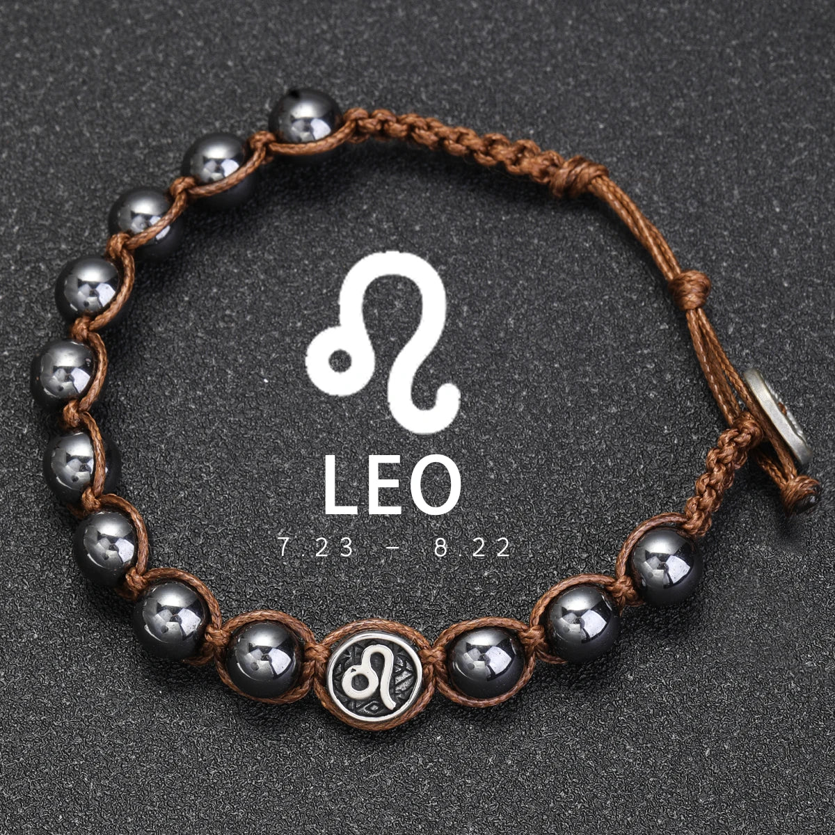 12 Zodiac Signs Natural Stone Bracelets Leo Capricorn Taurus Cancer Bracelets Women Men Couple Friendship Jewelry Gift Bracelets