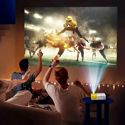 YG300 Mini Projector Portable Projector Wifi Smart 1280 720P Full HD Office Home Theater Video Mini Projector Mobile Projection