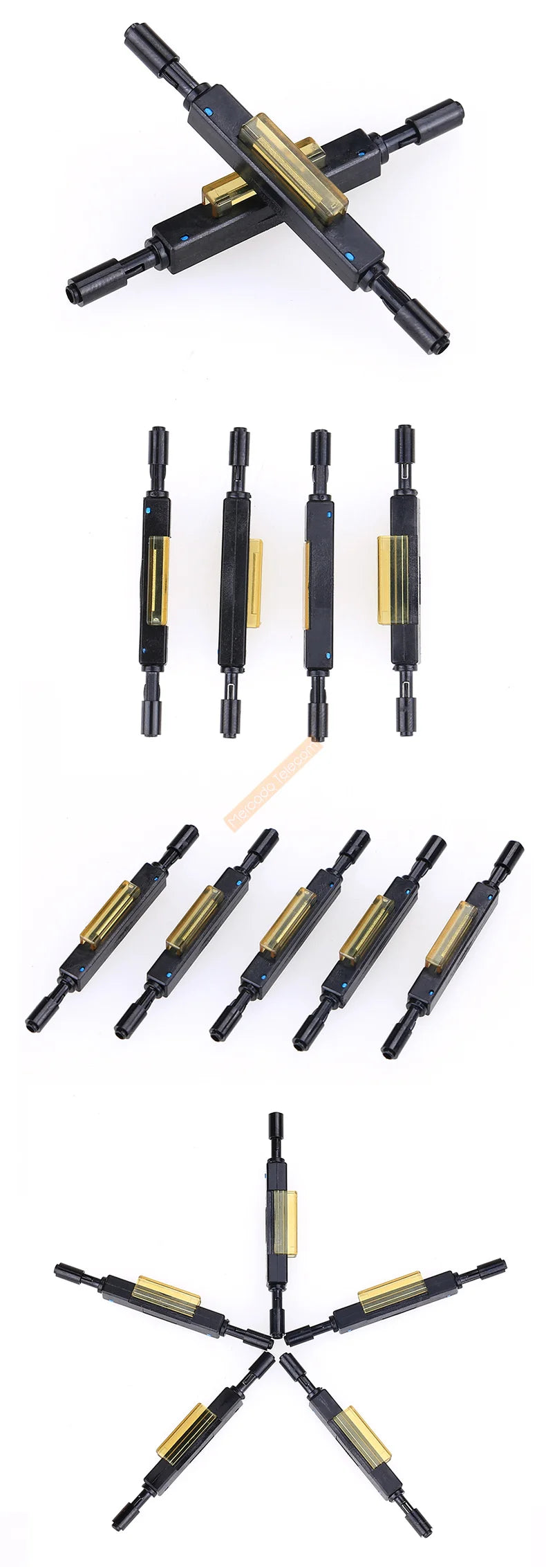Brand New L925B Fiber Optic Quick Connector Optical Fiber Mechanical Splice for Drop Cable cold connector - AMULET RING STORE