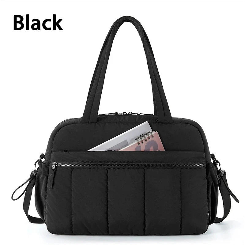 Travel Duffel Bag Lightweight Tote Bag Sport Shoulder Gym Bag Luggage for Women Weekender with Waterproof Multi Pocket