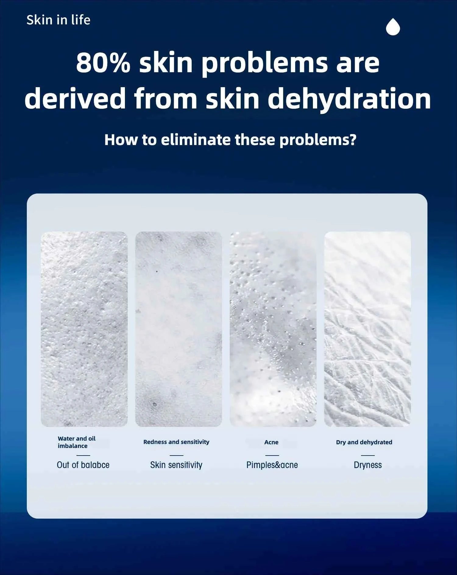 Hyaluronic Acid Serum Anti-Aging Moisturizing Shrink Pores Hydrating Whitening Essence For Microneedle Instruments Skin Care