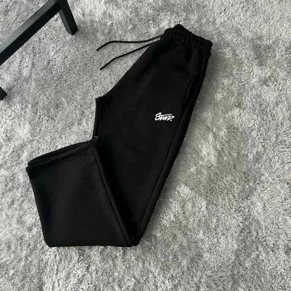 Retro fashion loose straight leg casual pants American trend Harajuku street wear men pants high-waisted casual sports pants