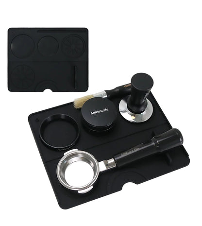 Coffee Tamper Mat Espresso Portafilter Station Silicone Bar Machine Pad Rubber Anti Slip Bar Kitchen Barista Tools Accessories - AMULET RING STORE
