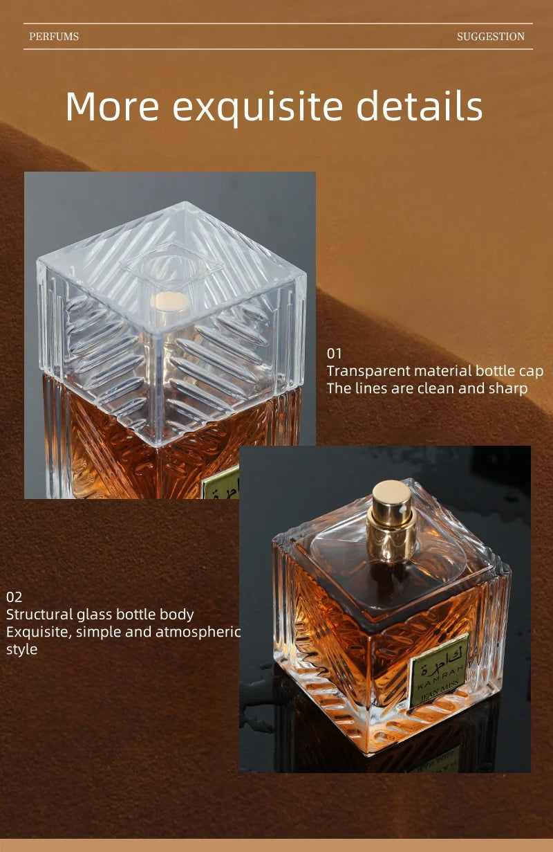 Top Selling Brand Men Perfume Fresh Romantic Parfum Fougere Scent Woody Fragrance 100ml Cologne Perfume Long Lasting Hormone