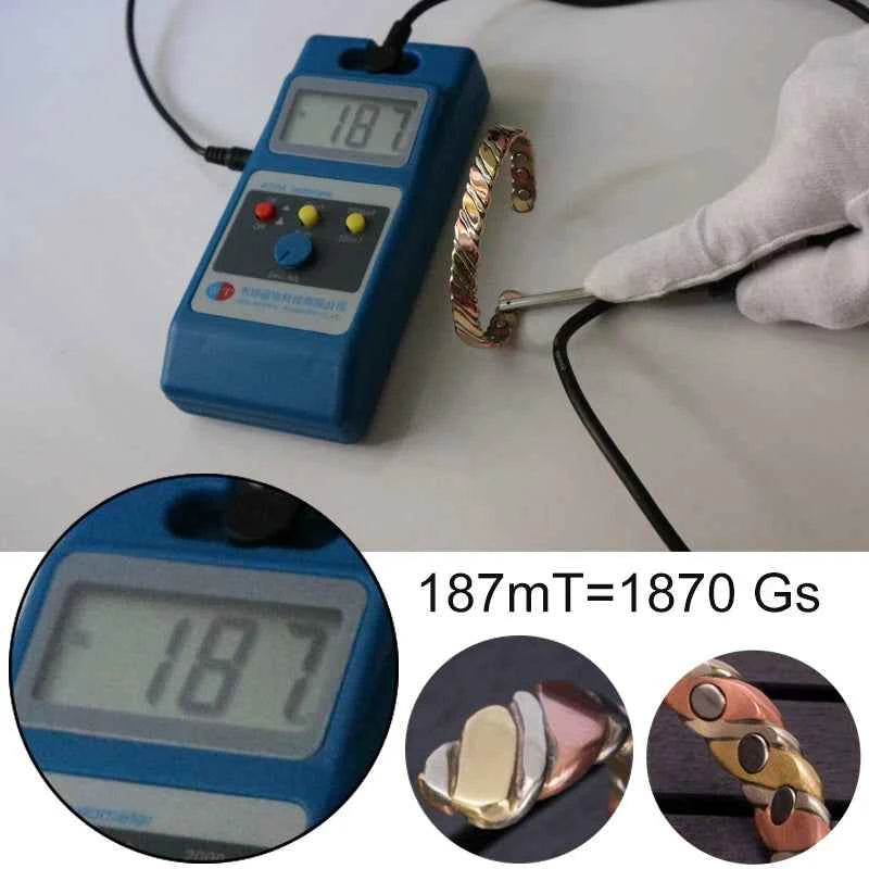 Vinterly Twisted Copper Bracelets for Women Rose Gold-color Health Energy Magnetic Copper Adjustable Cuff Bracelets & Bangles