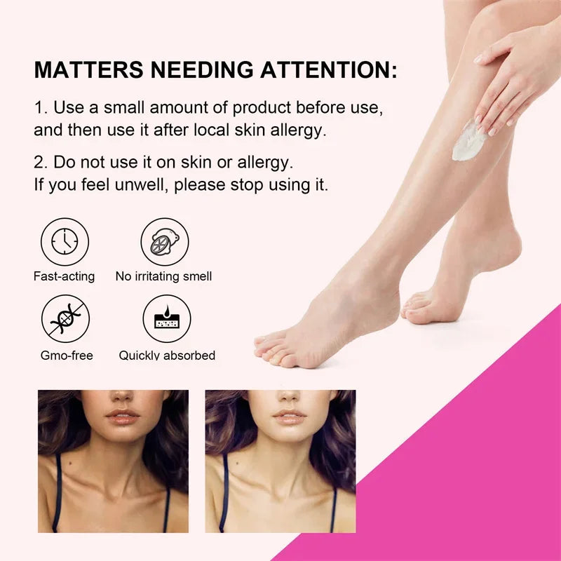 Brightening Cream For Intimate Parts Body Knees Remove Dull Pigments Brighten Serum Elbows Knuckles Lightening Skin Care Product - AMULET RING STORE