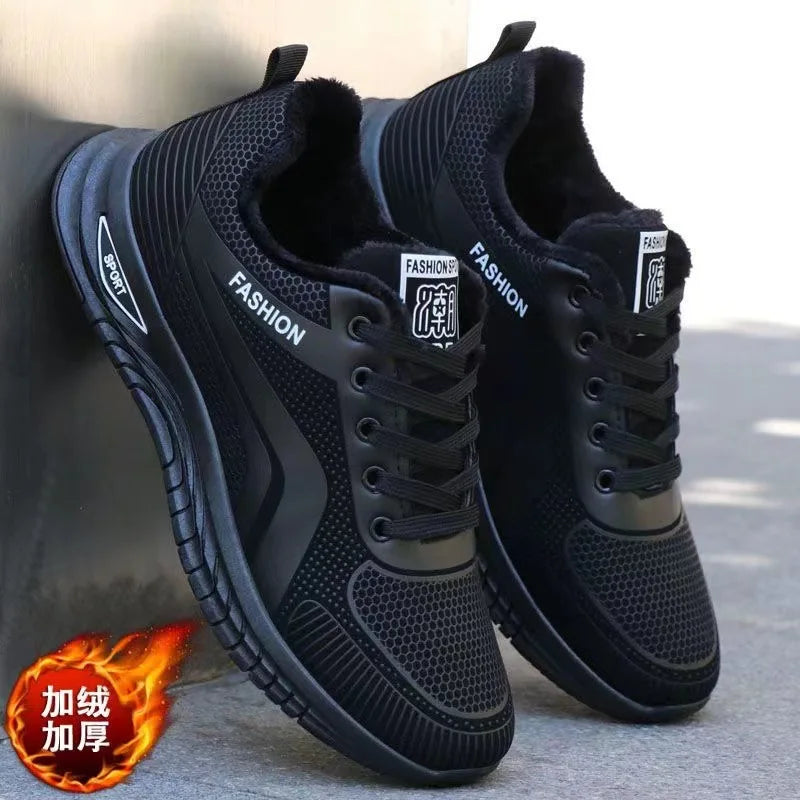 New men's shoes Breathable lightweight fashion shoes casual running shoes platform sports shoes sneakers - AMULET RING STORE