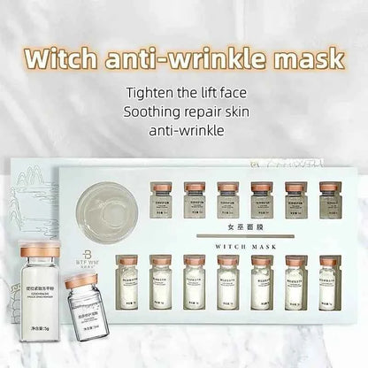 Collagen Hyaluronic Acid Face Mask DIY Hyaluronic acid V Face Lifting Firming Whitening Mask Fine Lines Anti-wrinkle Skin Care