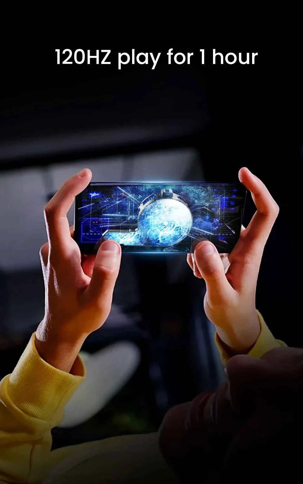 Mobile Phone Semiconductor Cooler "6"Shaped Semiconductor Cooling Fan Radiator for IOS Android SL33 Back-clip Magnetic Heat Sink