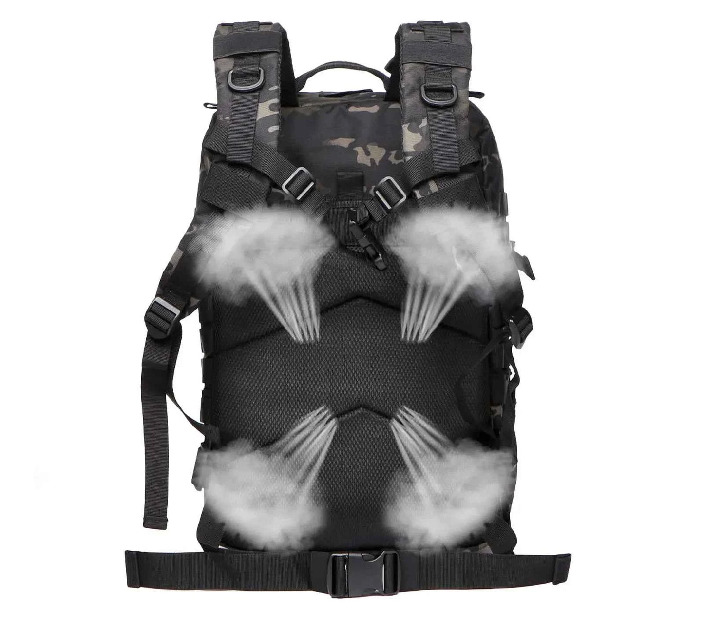 Outdoor tactical backpack - With a large waterproof capacity and lightweight design, this backpack is suitable for hiking trips.