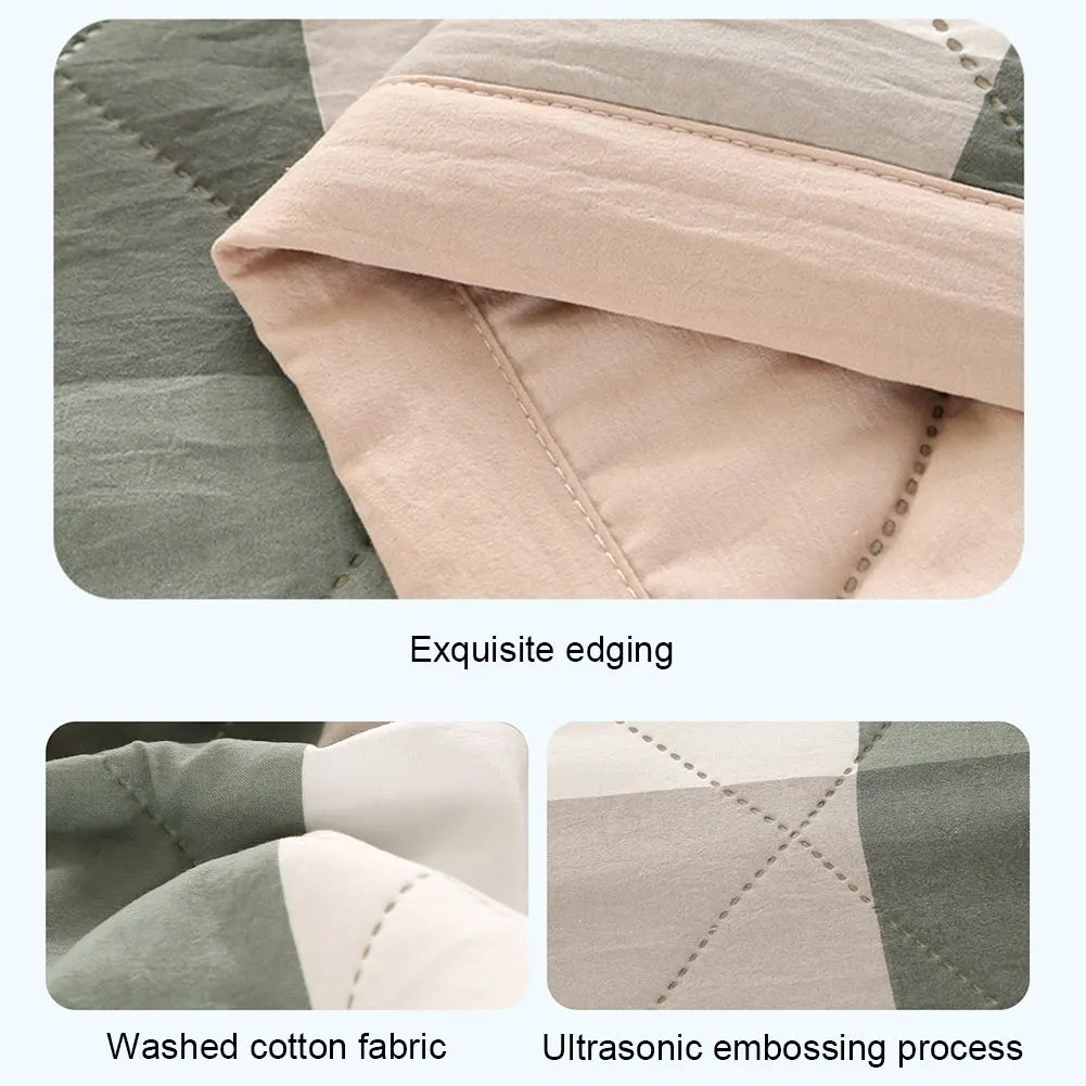 Summer Blanket Lightweight Air Condition Comforter Sofa Blanket