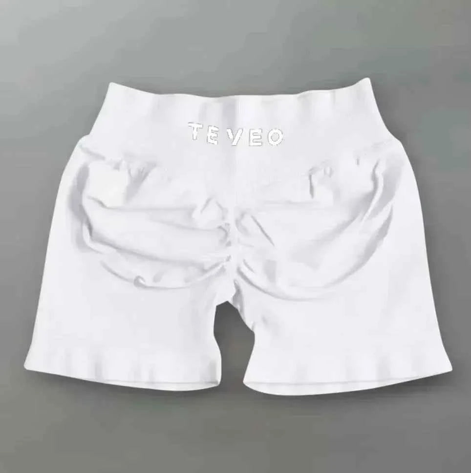 Leveo Fashion Summer Women's Sports Dyfne Yoga Shorts Running Leggings High Waist Hip Lift Comfortable Yoga Shorts Quick Drying