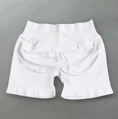 Leveo Fashion Summer Women's Sports Dyfne Yoga Shorts Running Leggings High Waist Hip Lift Comfortable Yoga Shorts Quick Drying