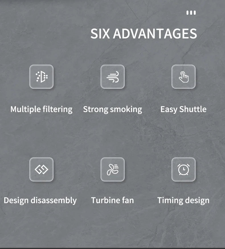 Xiaomi Youpin Air Purifier Ashtray Rechargeable Car Smoking Tank To Remove Second Hand Smoke Odor Sterile Filtration Home New Mi - AMULET RING STORE