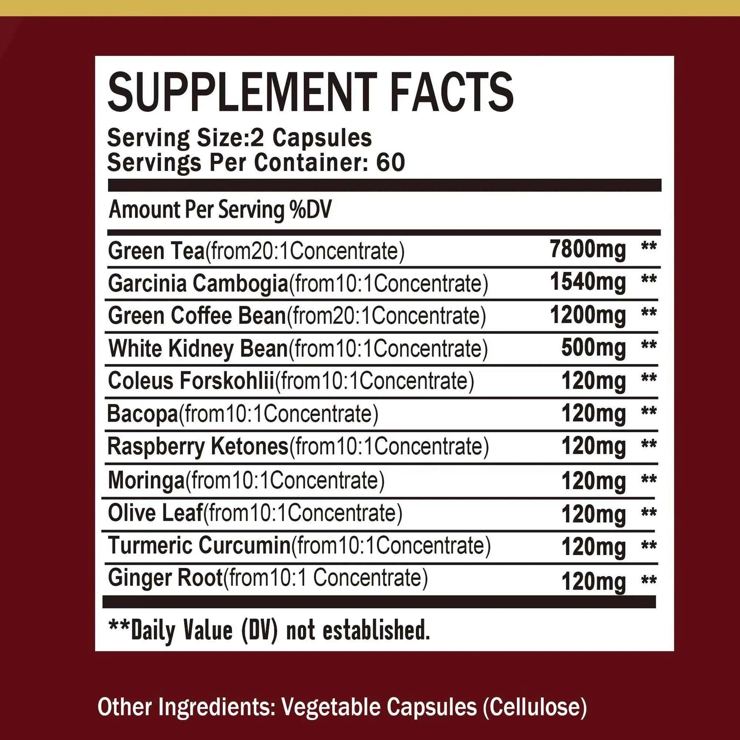 Metabolism Support for Women - Promote Fat Metabolism, Reduce Abdominal Fat, Suppress Appetite - 120 Capsules