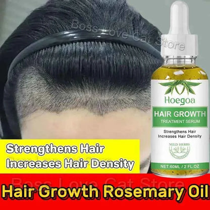 Fast Hair Growth Oil Rosemary Africa Crazy Traction Alopecia Serum Anti Hair Break Thicken Hair Loss Essential Oil For Man Women