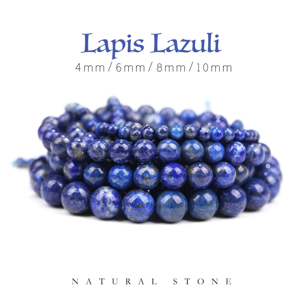 AAA Natural Stone Beads Lapis Lazuli Citrine Green Aventurine Amethyst Jasper Beads For Jewelry Making DIY Bracelet Accessories - AMULET RING STORE