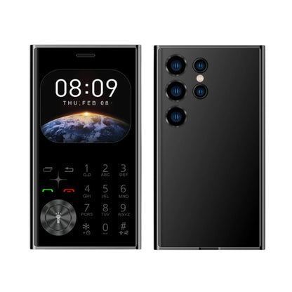 Credit Card Size Mini Phone Unlocked Dual SIM Ultra Thin 2.0" Display Pocket Cellphone Voice Changer Speed Dial Flashlight - AMULET RING STORE