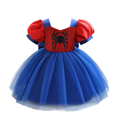 Princess Dress For Toddler Little Girl Luxurious Bow Gown Kids Birthday Party Clothes Halloween Carnival Children Princess Dress