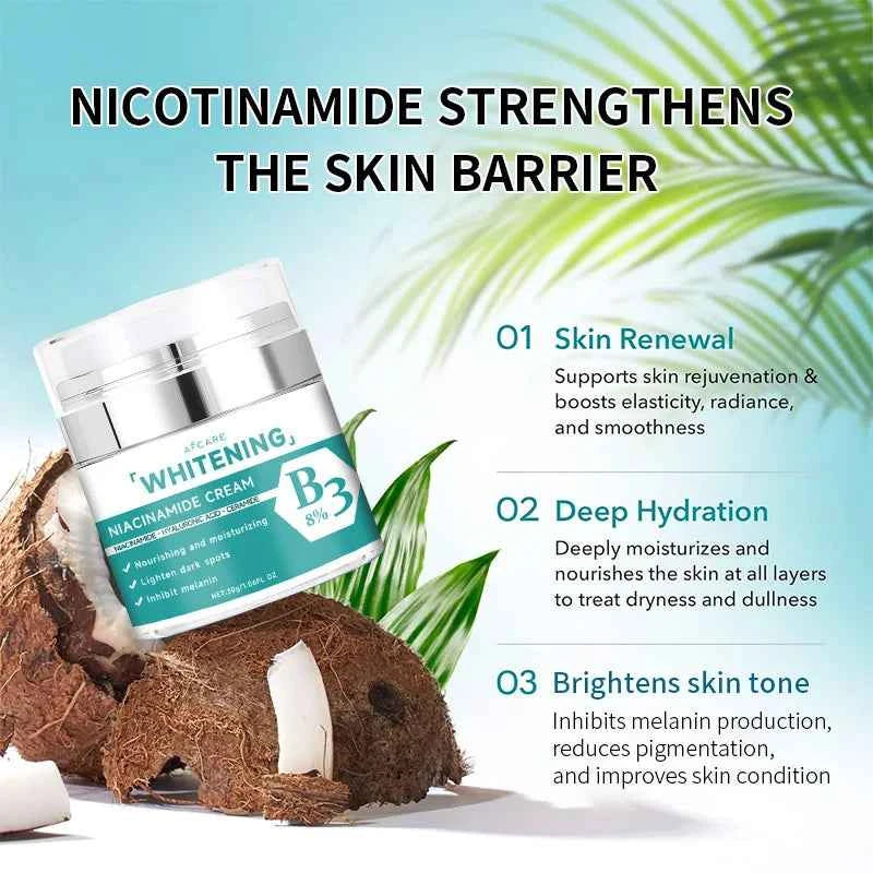 Whitening Niacinamide Face Cream Cream Moisturizer Facial Cream Improve Dry And Rough Skin Korean Cosmetics Face Cream Skincare