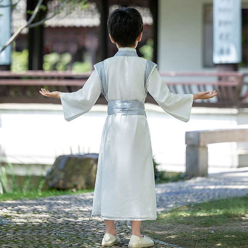 Long Sleeve Boy Hanfu Modern Dress Baby Cosplay Boys Outfit Ancient Stage Kids Clothing Vestidos Casual Children Chinese Costume