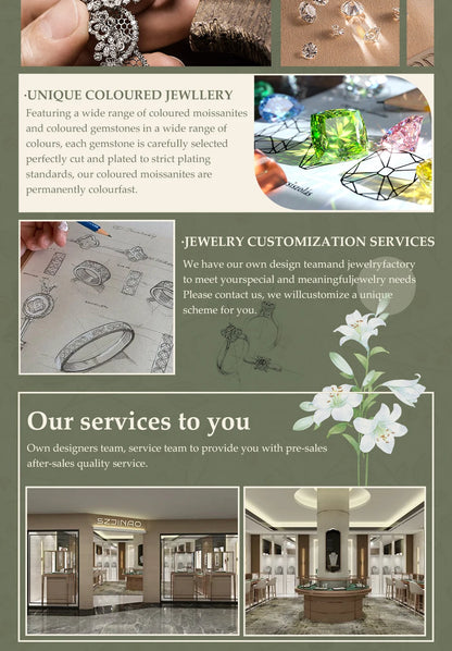 14K Gold Certified Oval Cut Moissanite Ring for Women Lab Created Diamond Engagement Wedding Yuan Bao Ring Jewelry Classic