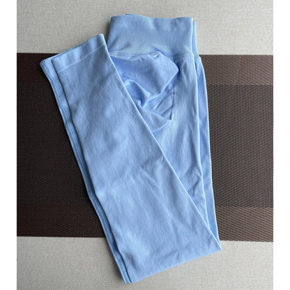 TKITK Leggings Women Seamless Sports Yoga Pants Low Ribbed Band Gym clothes Fitness Workout wear Scrunch Bum Tights - AMULET RING STORE