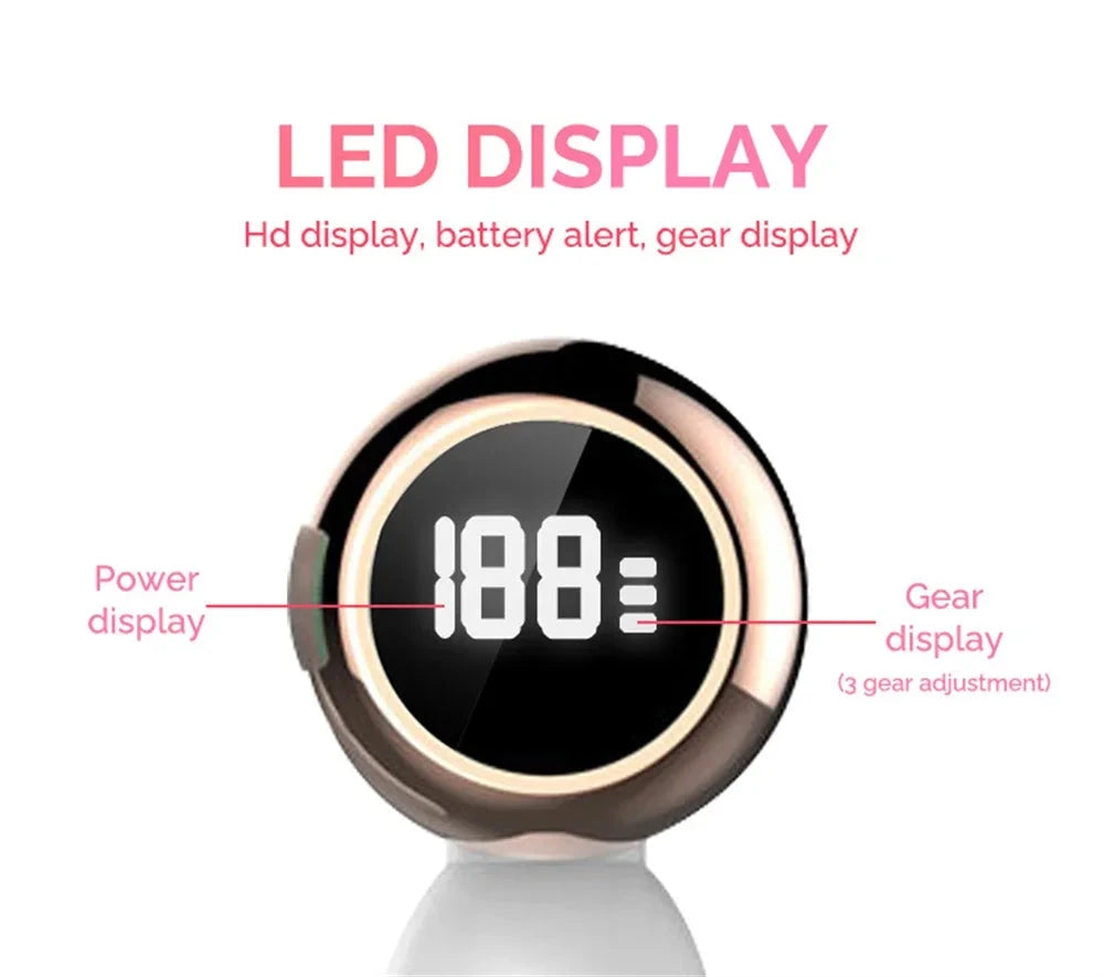 6 In 1 Electric Cleansing Brush Sonic Rotating Cleansing Brush Facial Clean and Remove Acne Pore Skin Rejuvenation Beauty Care