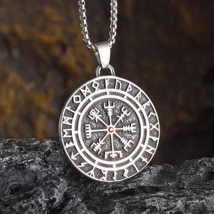 Retro Fashion Seven Angels Magic Circle Solomon's Seal Necklace Pendant AMULET RING STORE