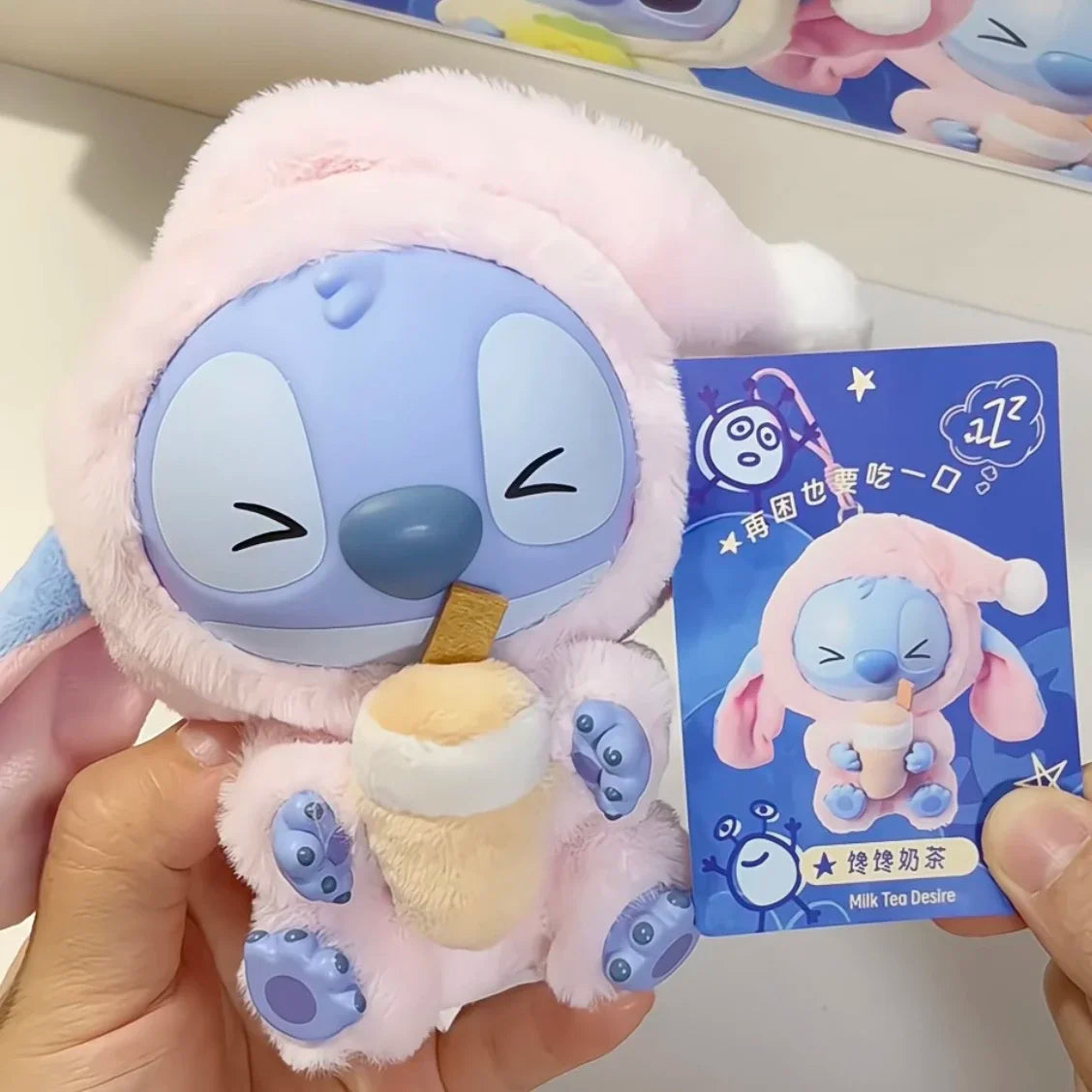 New Stitch Eat Some Thing Before Sleep Series Vinyl Blind Box Bag plush Pendant Cute Doll Mystery Box Toy Adult Gift - AMULET RING STORE