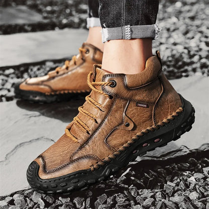 New Non-slip Mens Casual Leather Business Shoes