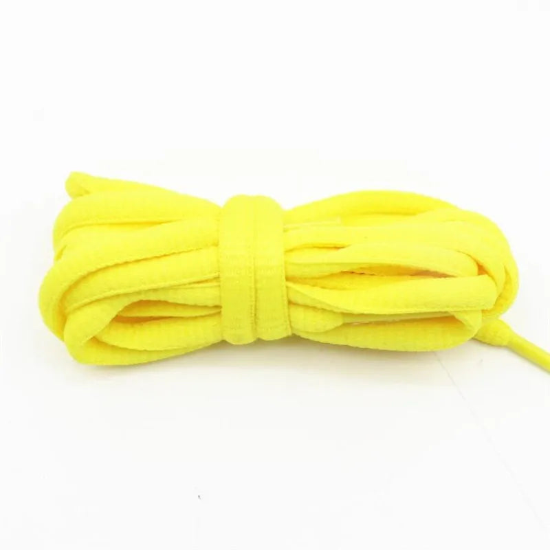 Oval Shoe Laces 24 Color Half Round Athletic Shoelaces for Sport/Running Shoes Shoelace 120cm Shoe Strings 1 Pair - AMULET RING STORE
