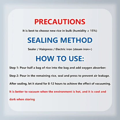 10pcs 5 Gallon Mylar Bags for Food Storage 12 Mil Thick Mylar Bags 5 Gallon with Oxygen Absorbers 2000cc Ziplock Resealable Bags - AMULET RING STORE