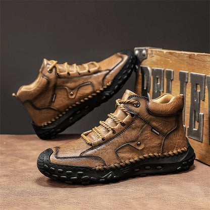 New Non-slip Mens Casual Leather Business Shoes