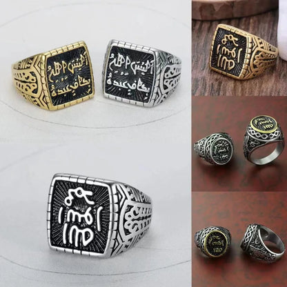 Ethnic Arab Style Rings For Men