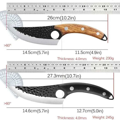 Boning Knives Chef Cooking Slicing Meat Fruit Fish Fillet Kitchen Knives Stainless Steel Hand Forge Blade Utility Barbecue Knife