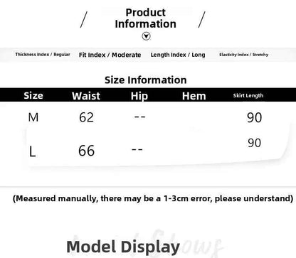 Retro Floral Pleated to Ankle f Skirt Women's Draped High Waist Midi A-Line Skirt Polyester Fiber Spring Season