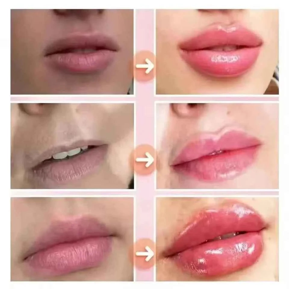 Lip Booster Plumping Serum Oil Hyaluronate Acid Moisturizing Sexy Enhancer Non-Irritating Brighten Fade Lines Plump Products