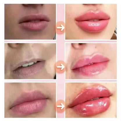 Lip Booster Plumping Serum Oil Hyaluronate Acid Moisturizing Sexy Enhancer Non-Irritating Brighten Fade Lines Plump Products